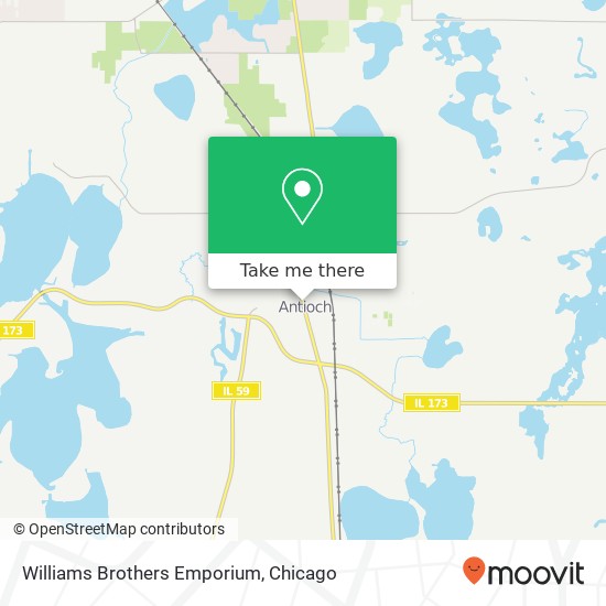 Mapa de Williams Brothers Emporium