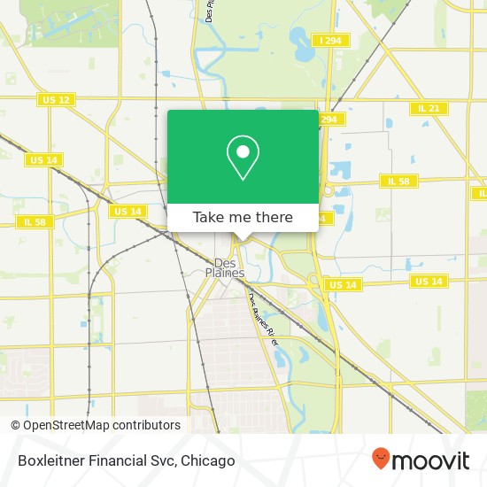 Boxleitner Financial Svc map
