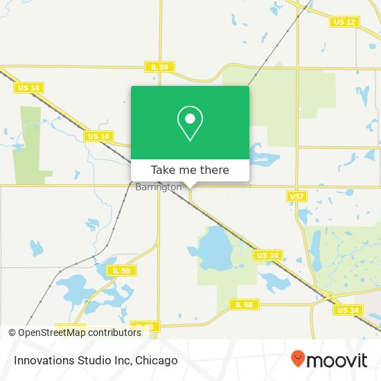 Mapa de Innovations Studio Inc