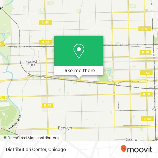 Mapa de Distribution Center