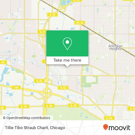 Tillie Tibo Straub Charit map