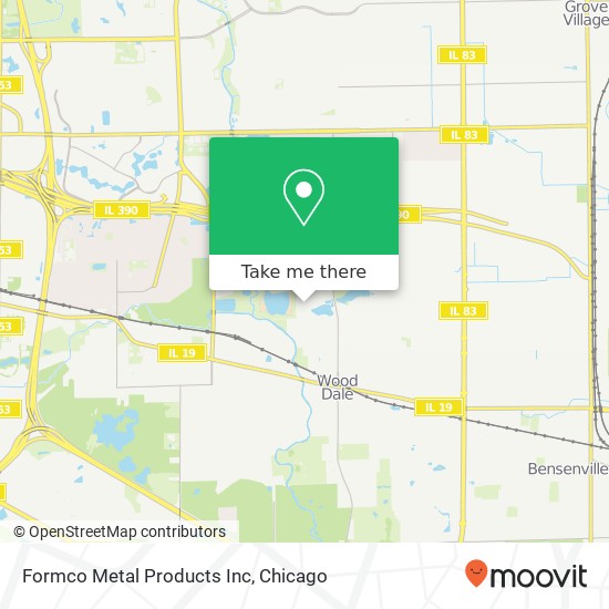 Formco Metal Products Inc map