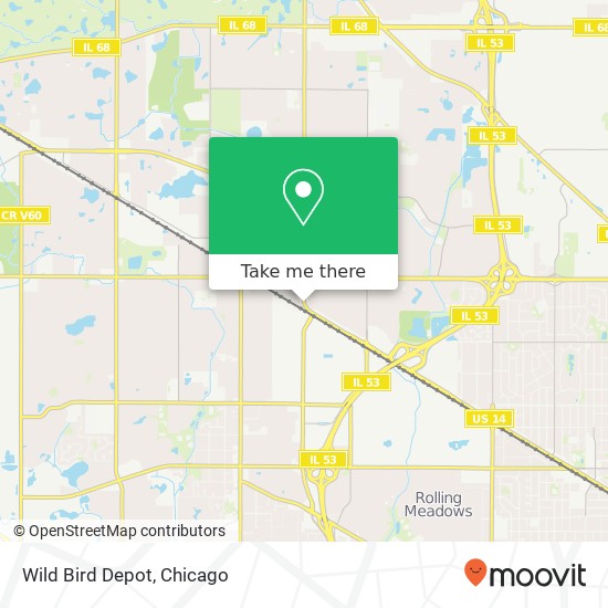 Wild Bird Depot map