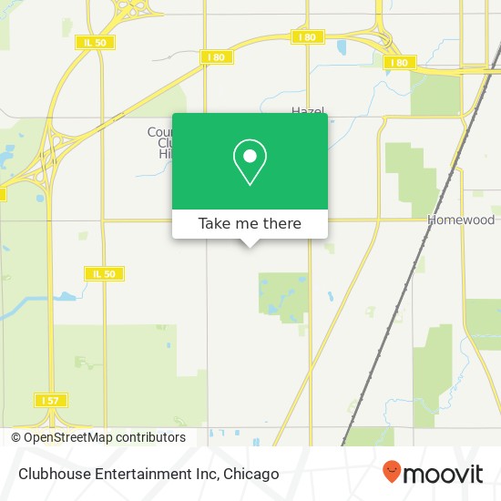 Clubhouse Entertainment Inc map