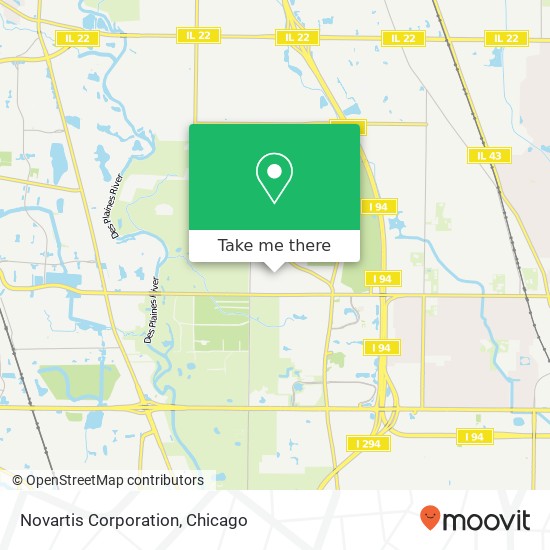 Novartis Corporation map