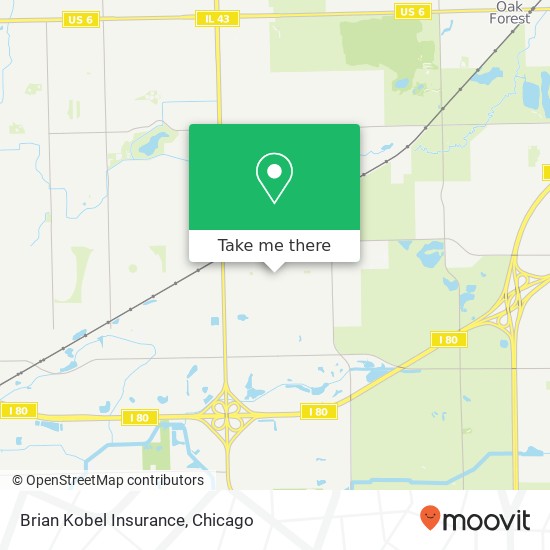 Brian Kobel Insurance map