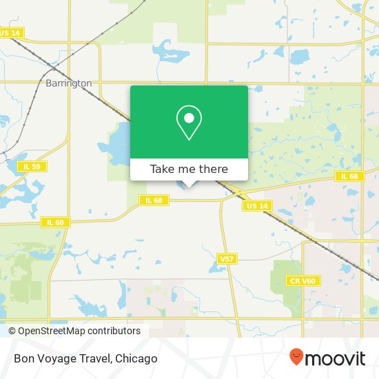 Bon Voyage Travel map