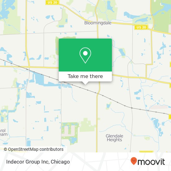 Indecor Group Inc map