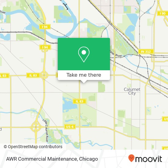 AWR Commercial Maintenance map