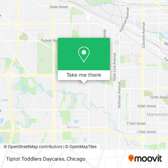 Tiptot Toddlers Daycares map