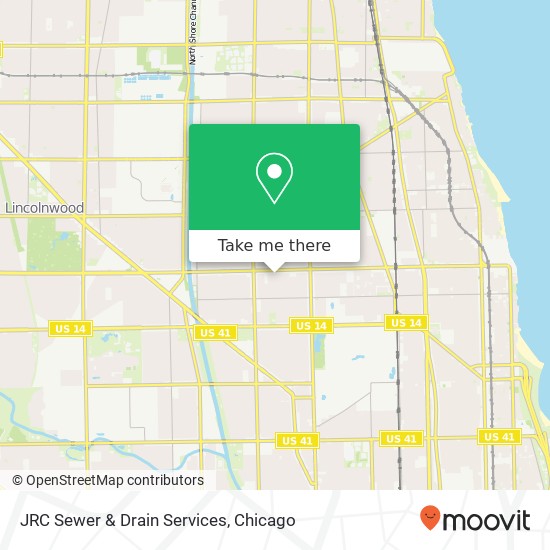 JRC Sewer & Drain Services map