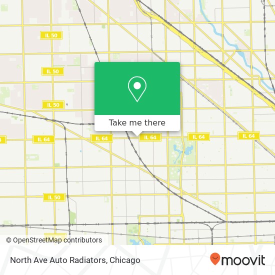 Mapa de North Ave Auto Radiators