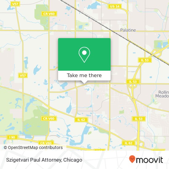 Szigetvari Paul Attorney map