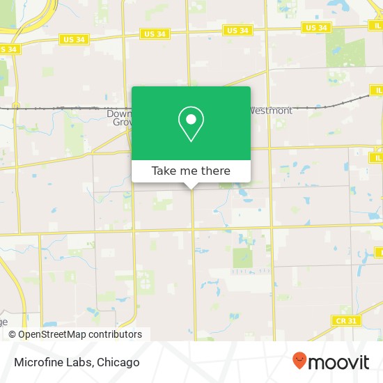 Microfine Labs map