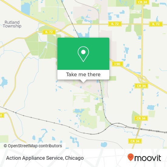 Action Appliance Service map