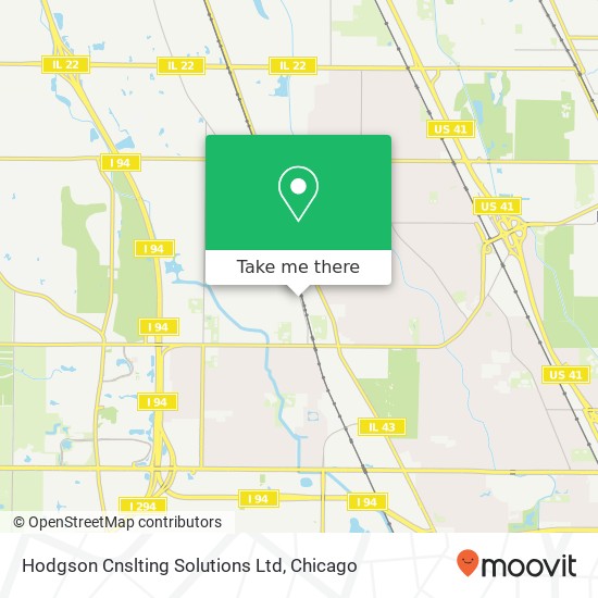 Mapa de Hodgson Cnslting Solutions Ltd