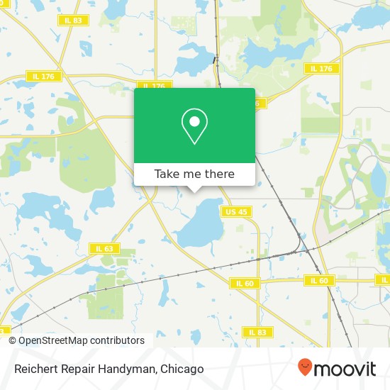 Reichert Repair Handyman map