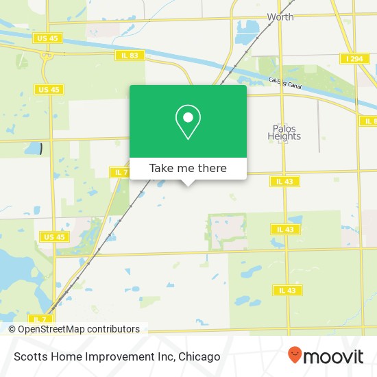 Scotts Home Improvement Inc map