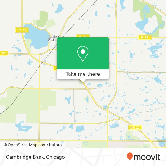 Cambridge Bank map