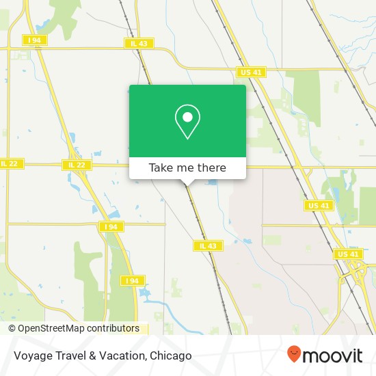 Voyage Travel & Vacation map