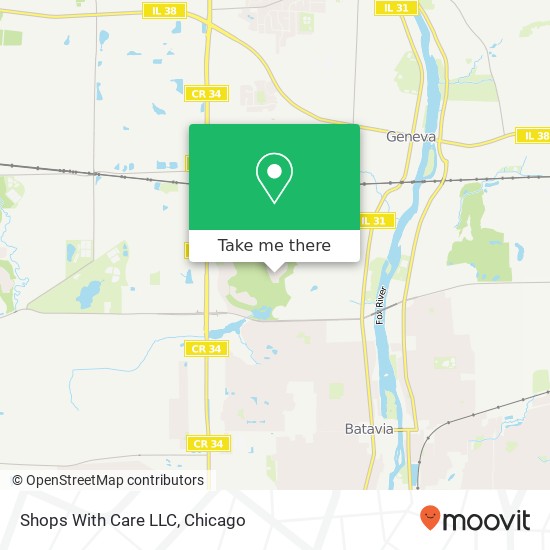 Shops With Care LLC map