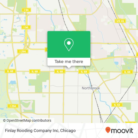 Finlay Rooding Company Inc map