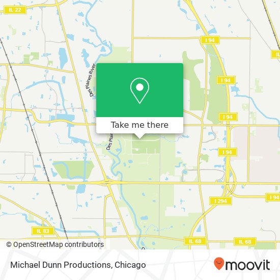 Michael Dunn Productions map