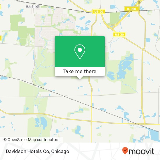 Davidson Hotels Co map