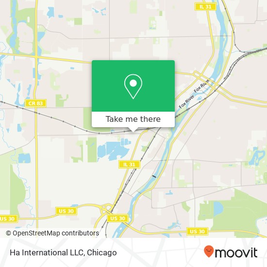 Ha International LLC map