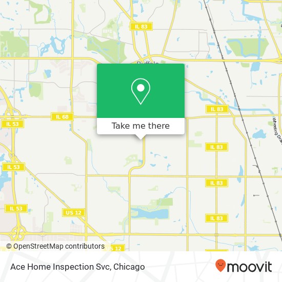 Ace Home Inspection Svc map