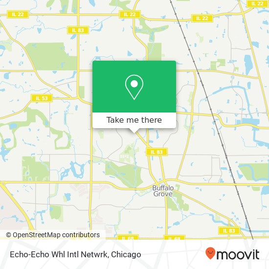Echo-Echo Whl Intl Netwrk map