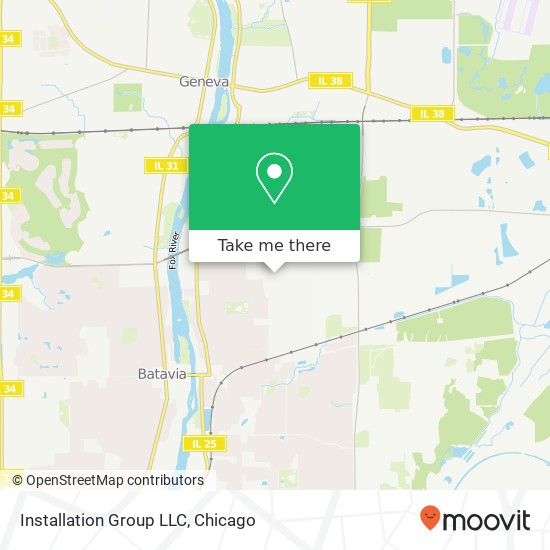 Mapa de Installation Group LLC