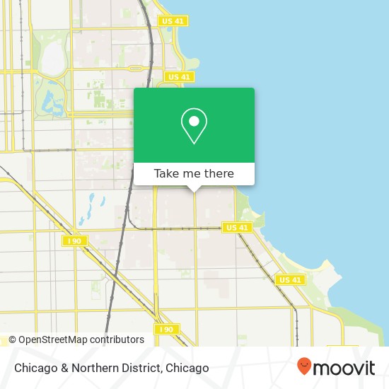 Chicago & Northern District map