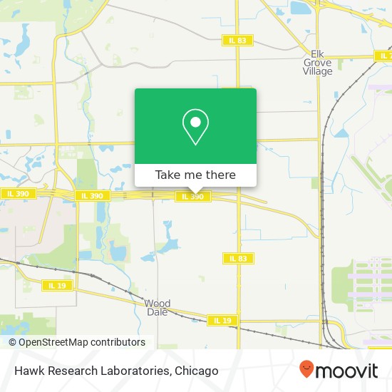 Hawk Research Laboratories map