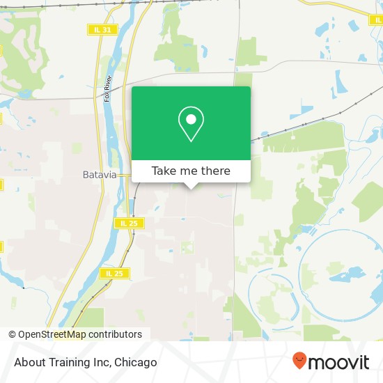 About Training Inc map