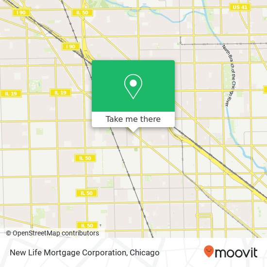 New Life Mortgage Corporation map
