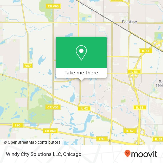 Mapa de Windy City Solutions LLC