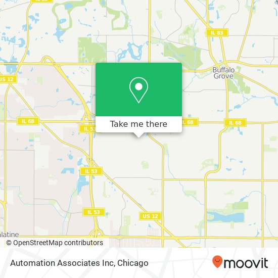 Automation Associates Inc map