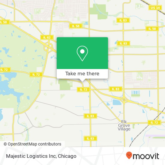 Majestic Logistics Inc map