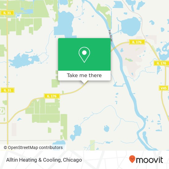 Mapa de Alltin Heating & Cooling