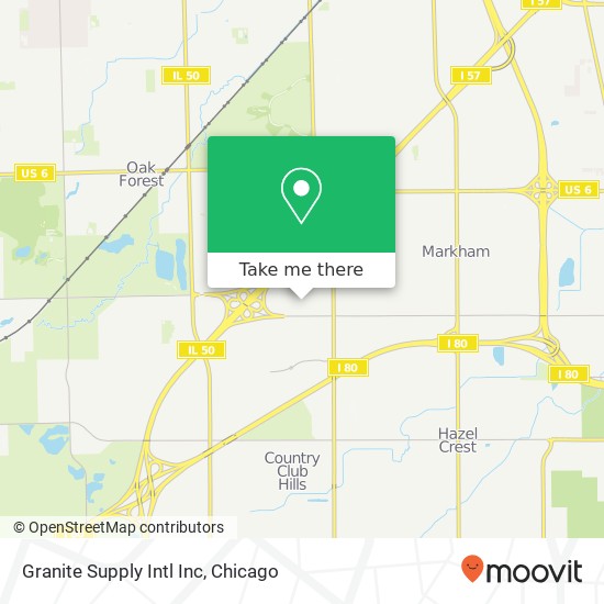 Mapa de Granite Supply Intl Inc