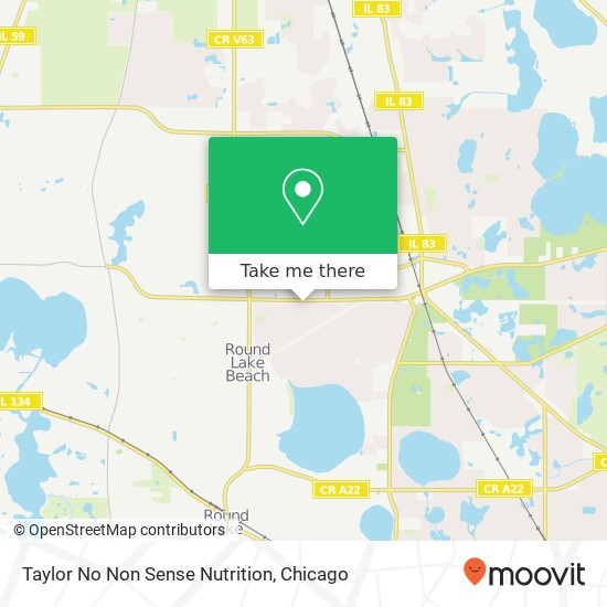 Mapa de Taylor No Non Sense Nutrition