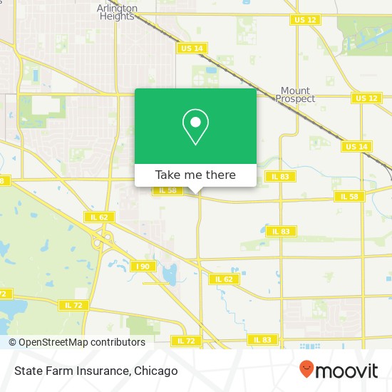 State Farm Insurance map