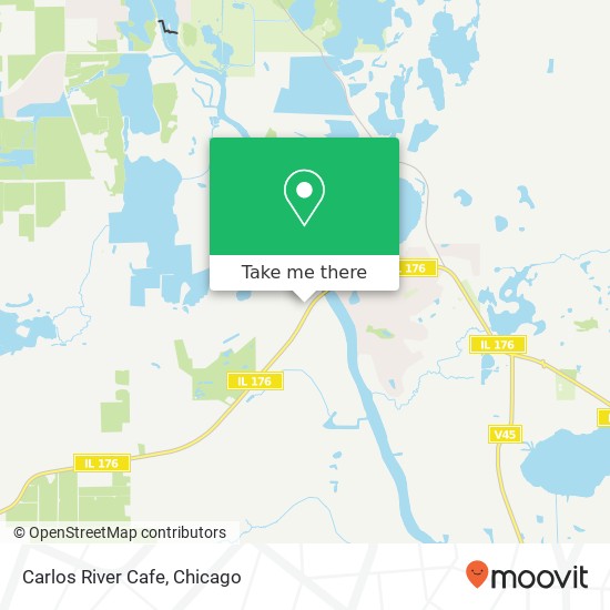 Carlos River Cafe map