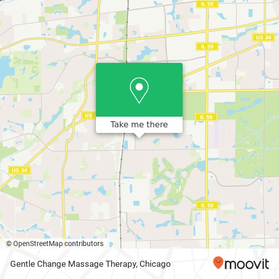 Mapa de Gentle Change Massage Therapy