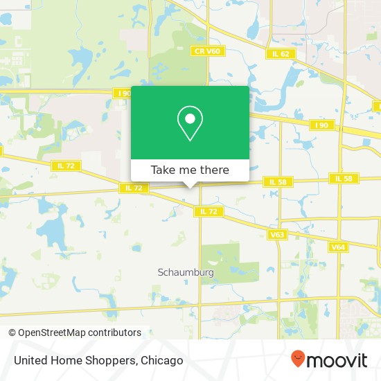 Mapa de United Home Shoppers
