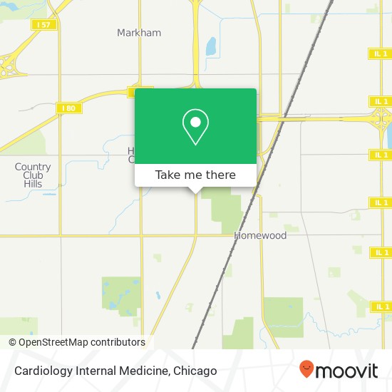 Mapa de Cardiology Internal Medicine