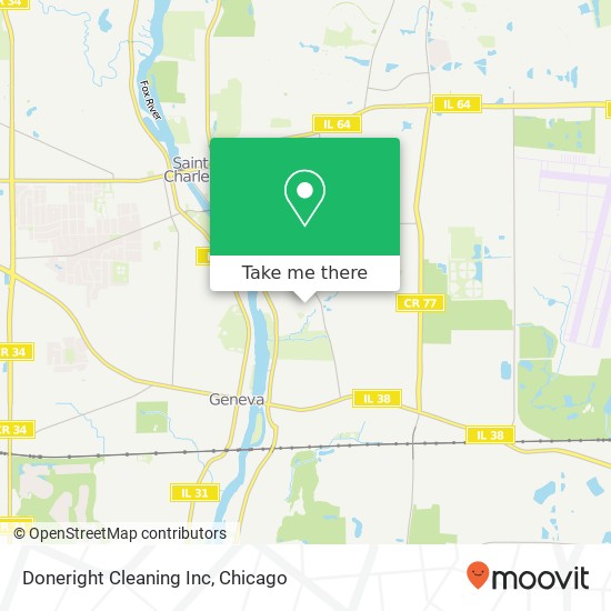 Doneright Cleaning Inc map