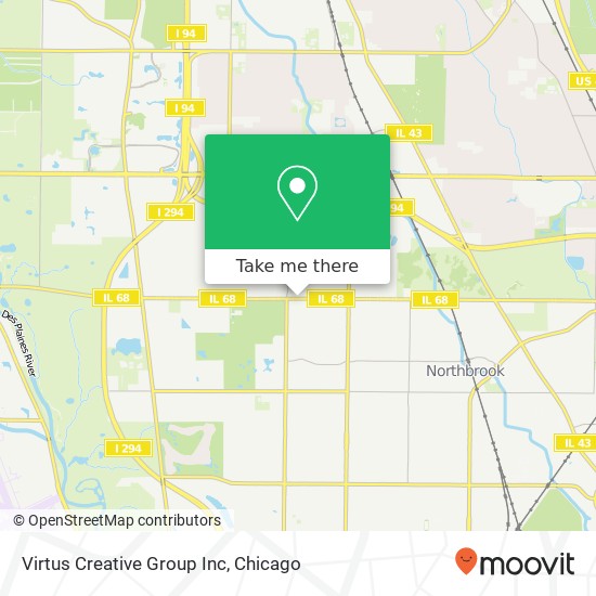 Virtus Creative Group Inc map