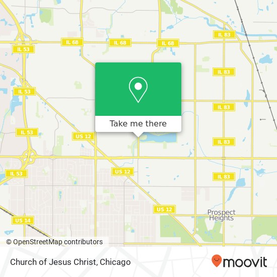 Church of Jesus Christ map